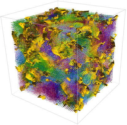 2012 IEEE SciVis Winner: “Key Moments of the Evolution of the Polarization Domains in Barium Titanate.” Credits: Katrin Scharnowski, Michael Krone, Filip Sadlo, Philipp Beck, University of Stuttgart, Germany.